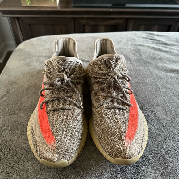Yeezy Boost 350 V2 in Gray and Orange main image 7